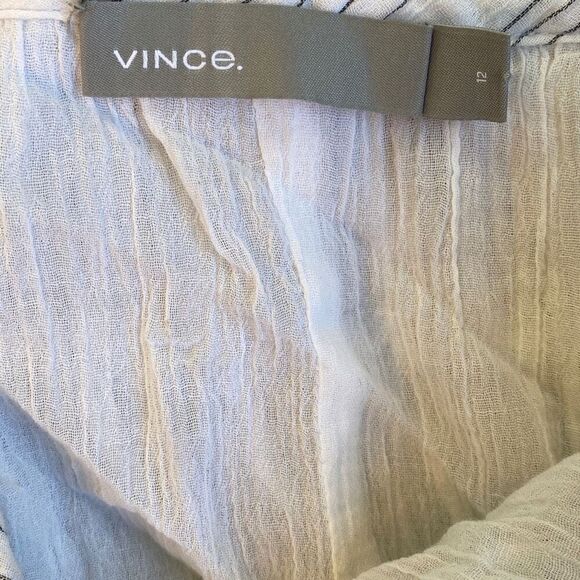 Vince NWT Cotton Chiffon Skirt Layered Kawaii Sailor Moon Coquette Luxe Size 12 - Picture 5 of 7